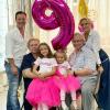 La hija mayor Lilia Rebrik tiene 9 años: como celebraron