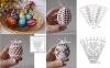 Bolsas de rejilla para huevos de Pascua: una clase magistral detallada