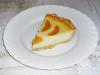 Pastel de queso con melocotón "Sol sonriente"