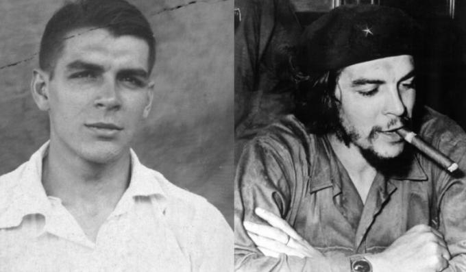 Che Guevara en su juventud.