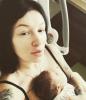 "Se hunde y parece un rallador": Anastasia Prikhodko mostró su barriga después de dar a luz