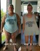 Velikovato 7 niñas en la misma ropa antes y después de la pérdida de peso