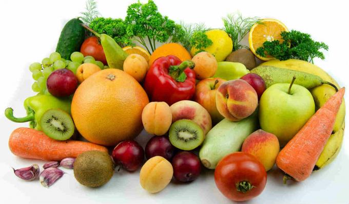 Las frutas y hortalizas