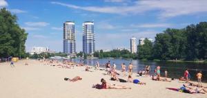 Playas de Kiev-2021: donde puedes nadar con niños